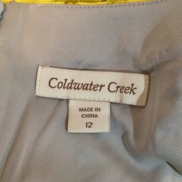 Sunny Eyelet Dress - Coldwater Creek - Picture 5 of 7